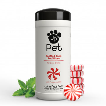 ผลิตภัณฑ์สำหรับสัตว์เลี้ยง Tooth & Gum Pet Wipes